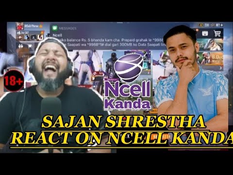 @sajanshresthaa React on @cr7horaaYT Ncell kanda😆||