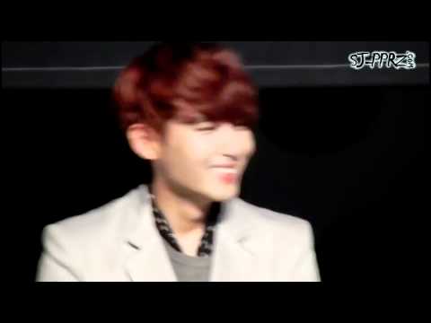 [fancam] 110615 Shy Ryeowook at Temptation of Wolves press conference