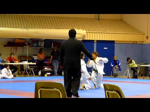 Verna Larkins 2011 - at Northglenn Judo - Robin match 8 - team battle match!