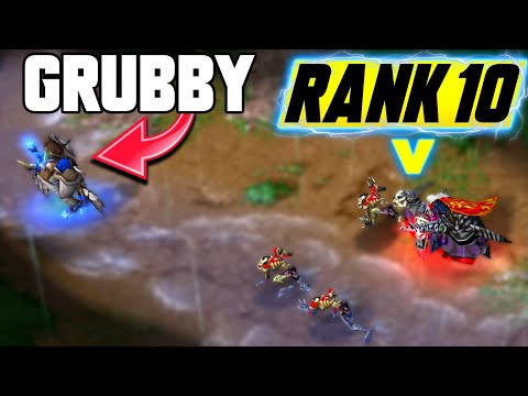 How is this guy's MMR SO HIGH! (Mystery Chinese Opponent) - WC3 - Grubby