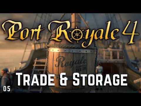 Learning Warehouse Management - Efficiency is Key! - Port Royale 4 (Episode 5) Season 1