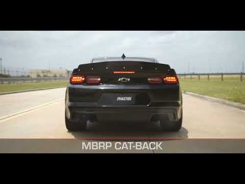 MBRP 3" Dual Cat-Back Camaro SS Manual Coupe Exhaust Install on 2021 Camaro LT1 Automatic - Phastek