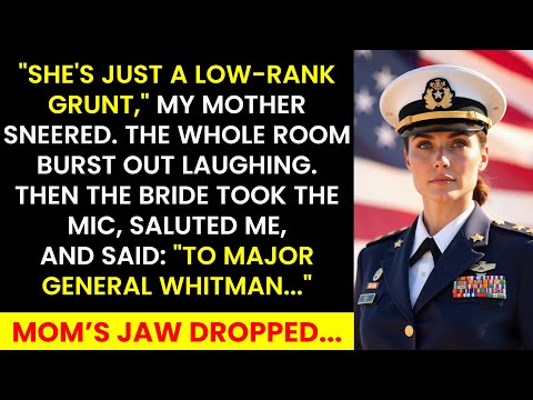 Family Mocked Me at My Brother’s Wedding—Until the Bride Saluted and Called Me ‘Major General, Ma’am