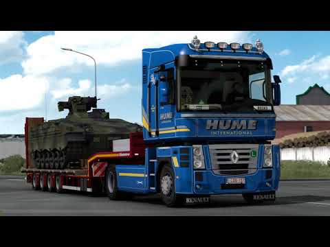 ETS2 Renault Magnum 440 Rēzekne - Pskov