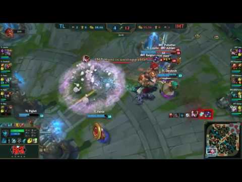 HUNI PENTAKILL  TL vs IMT NA LCS SPRING 2016 League of Legends