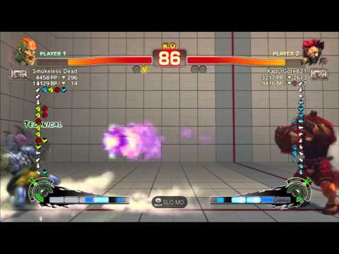 Smokeless Dead (Dhalsim) vs KaputGore821 (Akuma) - #USF4