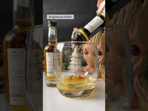 Indri single malt whisky cocktail #shortsfeed #youtubeshorts #shorts #recipe