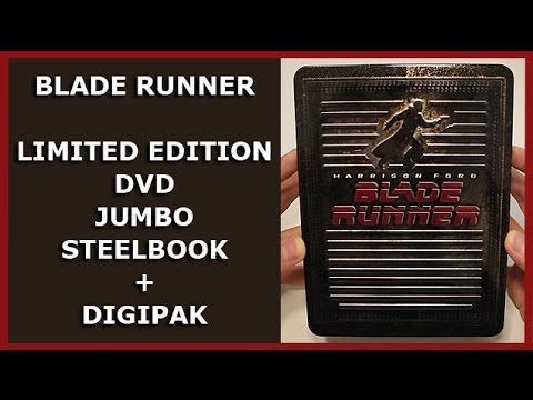 BLADE RUNNER - LIMITED EMBOSSED 5-DISC DVD JUMBO STEELBOOK + DIGIPAK UNBOXING - ULTIMATE EDITION