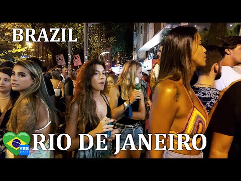 🇧🇷 LEBLON DISTRICT NIGHTLIFE RIO DE JANEIRO BRAZIL 2021 [FULL TOUR]