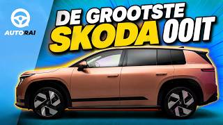 De grootste Skoda ooit! Peaq = elektrische 7-zitter -  AutoRAI TV