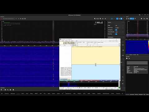 Armada Argentina en 7895 Khz CW. Copiada en Marcos Paz Buenos Aires.