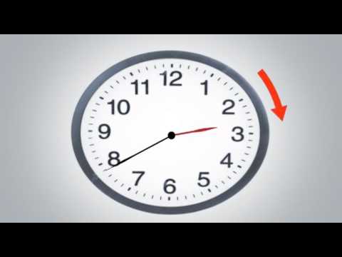 Dawwar l-arloġġ siegħa 'l quddiem