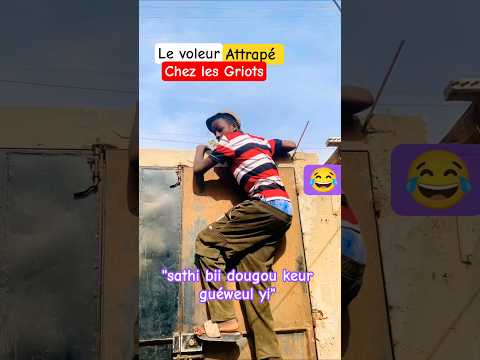 Voleur de Dakar: à mourir de rire 🤣 #viral #comedy #comedie #fyp #lol  #senegalaise #shorts #video