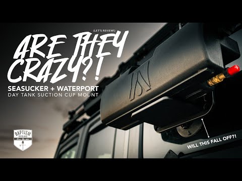 Can This SeaSucker Mount ACTUALLY Hold A WaterPORT Day Tank?!