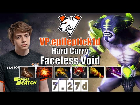 Faceless Void | VP.epileptick1d | Hard Carry Faceless Void | 7.27d Gameplay Highlights