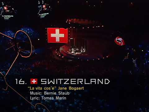 Jane Bogaert (feat. Al Bano) - La vita cos'è (Eurovision Song Contest 2000, SWITZERLAND 🇨🇭)