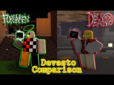 Forsaken Devesto & Die Of Death Devesto Skin Comparison | Forsaken