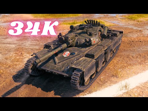 34K Spot Damage with T-100 LT  18.7K & T-100 LT  16K World of Tanks Replays