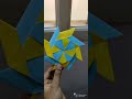 Ninja star⭐/origami/transforming shape/5minute craft/Ajola/Ajos World