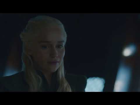 Game of Thrones 7x06 - Jon and Daenerys talk on boat
