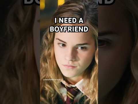 Hermione need a boyfriend | #harrypotter #cheerleader #hermionegranger #boyfriend