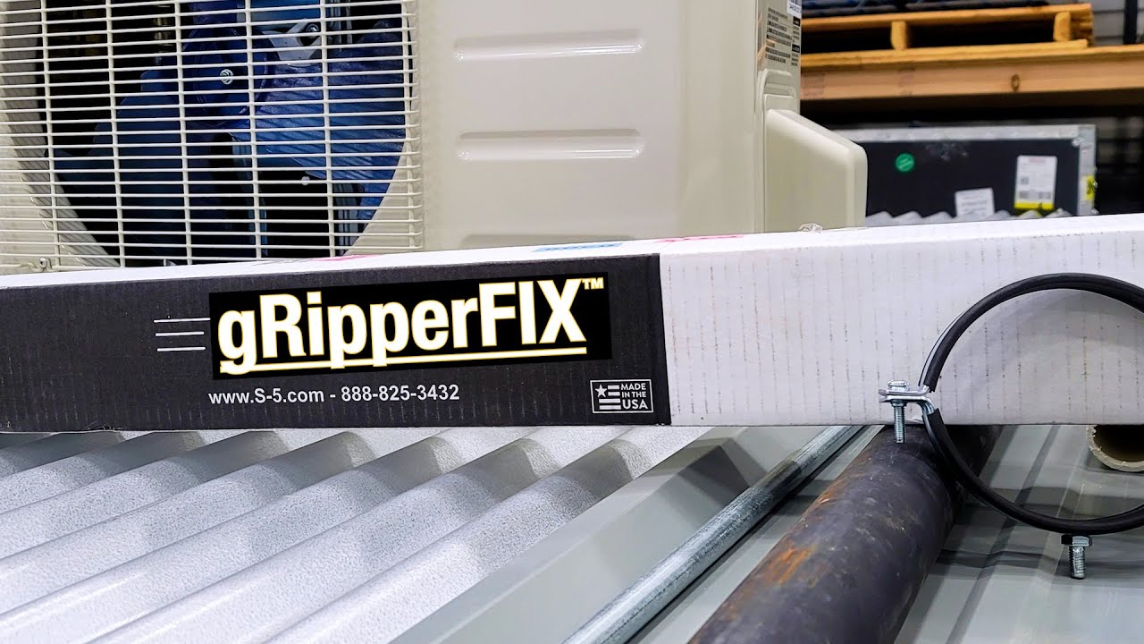 Attach almost ANYTHING to ANY kind of metal roof!