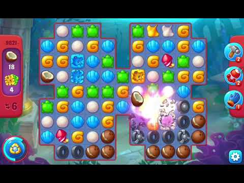 Fishdom Hard Level 9821 (No Boosters) @choraelmin