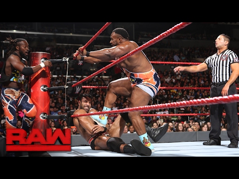 The New Day vs. Rusev & Jinder Mahal: Raw, Feb. 20, 2017