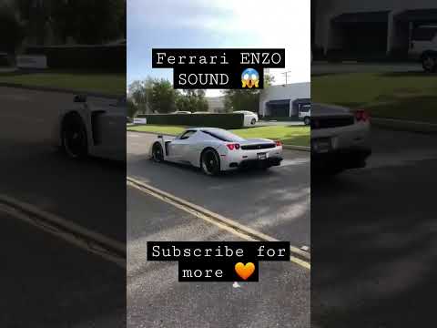 Thumbnail for An insane ferrari ENZO sound check 🤯 #ferrari #enzo #cars #edit #sound #rare #expensive #foryou by Ferrari, Ferrari Enzo, Car