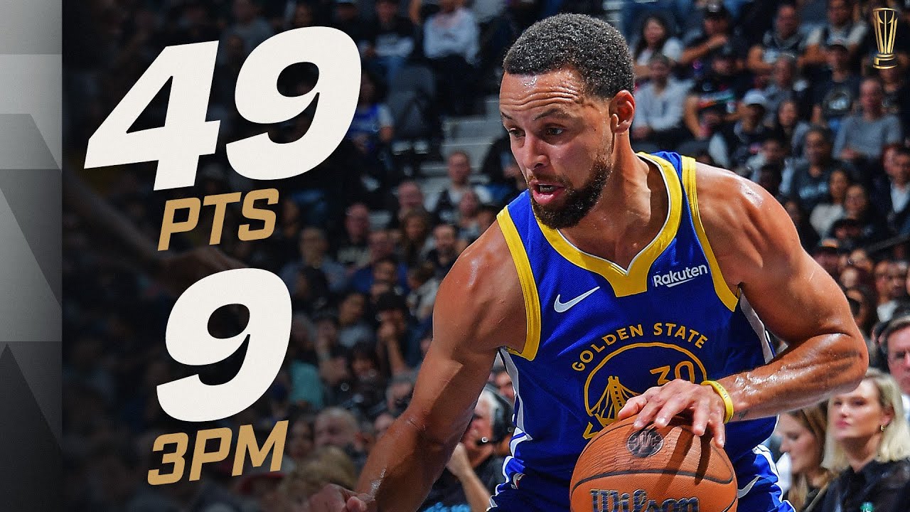 Steph Curry GOES OFF For 49-PTS vs Spurs | November 14, 2025