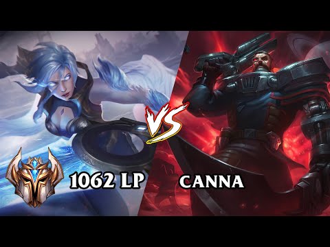 [KR] CHALLENGER RANK 1 RIVEN ''AZHY'' vs CHALLENGER GANGPLANK ''CANNA'' - 아지78 - TopLane Kingdom