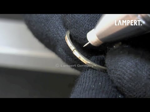 PUK Welding device – Resizing a gold ring / Ringweite anpassen