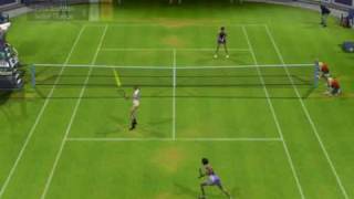 Virtua Tennis 2009 PC Gameplay World Tour : Vancouver Tennis Centre (Women's Doubles) Final