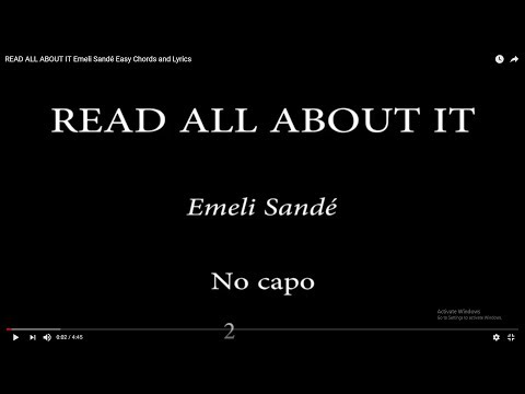 download lagu mp3 mp4 Read All About It Chords, download lagu Read All About It Chords gratis, unduh video klip Read All About It Chords