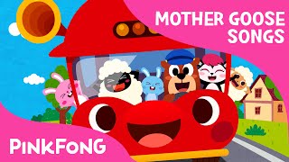 The Wheels on the Bus | Mother Goose | Nursery Rhymes | PINKFONG Songs for Children