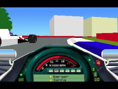 MicroProse Formula One Grand Prix Geoff Crammond 1991 Australian Grand Prix Round 16 (F1 1991)