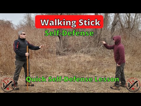 How To Use a Walking Stick for Self-Defense