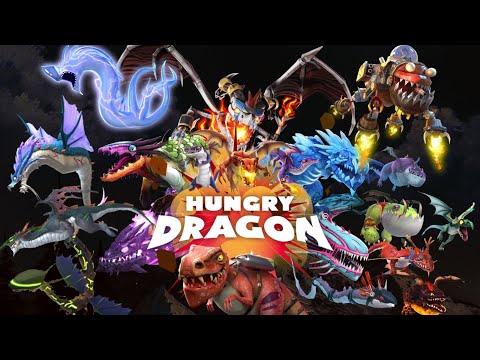 All Dragons Unlocked ( Skully dragon ) | Hungry dragon | HD
