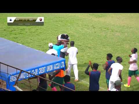 WA YAASIN 2 - 2 BEREKUM ARSENAL - 2021/2022 DIVISION ONE LEAGUE HIGHLIGHT