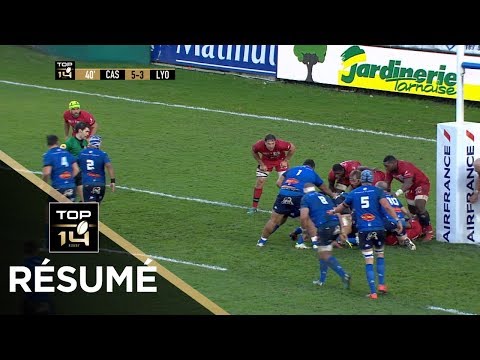TOP 14 - Résumé Castres-Lyon: 29-12 - J11 - Saison 2019/2020