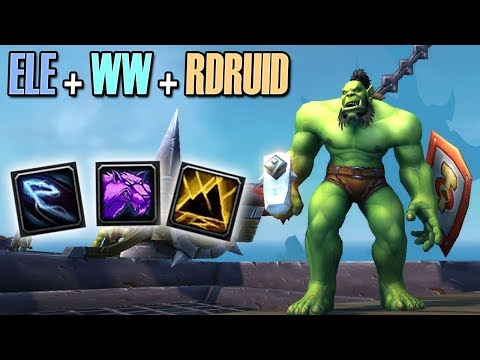 🐺2200 Tip/Strats ELE/WW/RDRUID 3v3 Arena - Elemental Shaman PvP [BFA]
