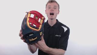 Video thumbnail: Wilson A2K 11.5" Brandon Phillips Baseball Glove: WTA2KRB18DTDUDE