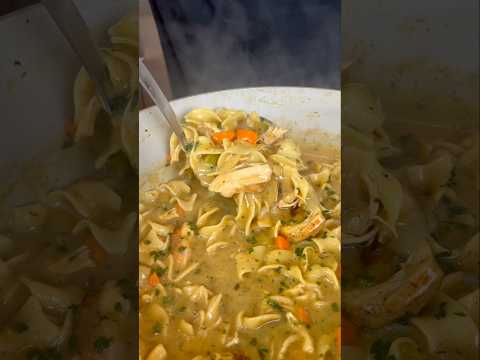 Homemade Chicken Noodle Soup!