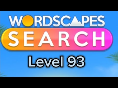 Wordscapes Search Level 93