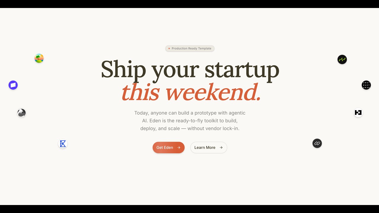 Eden Stack demo video