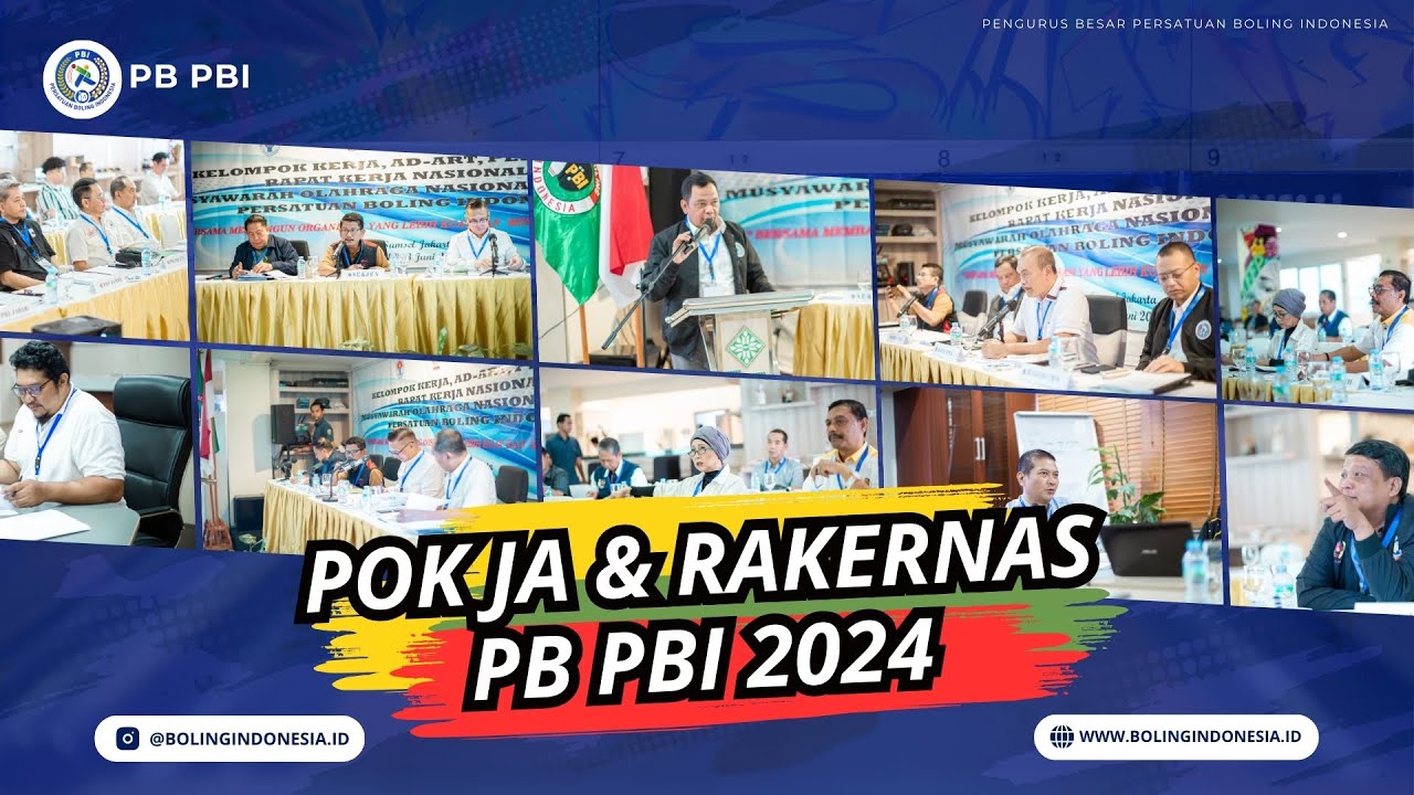 POKJA dan RAKERNAS PB PBI 2024