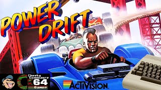 POWER DRIFT – Commodore 64 (1990) | Chris Butler's 3D Racing Triumph