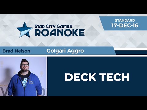 SCGPC: Deck Tech - Golgari Aggro with Brad Nelson | Standard