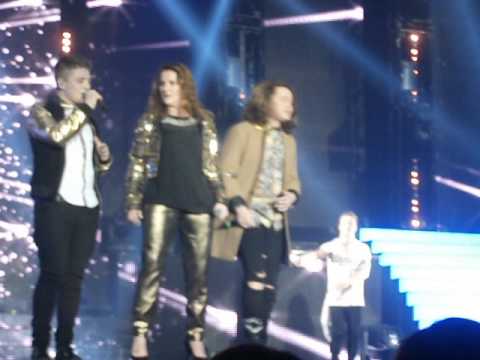 Lifted featuring Sam Bailey, Metro Arena Newcastle 25th Feb 2014.