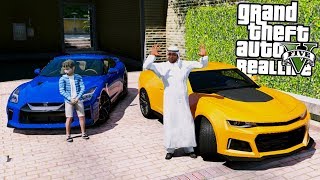 РЕАЛЬНАЯ ЖИЗНЬ В GTA 5 - УГНАЛИ НАШИ МАШИНЫ У АРАБА!